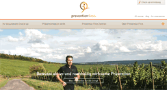 Desktop Screenshot of preventionfirst.de